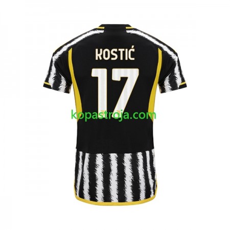 Billiga Fotbollströjor Juventus Filip Kostic 17 Hemma tröja 2023/24 Kortärmad